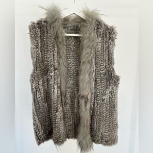 Rabbit Fur Vest